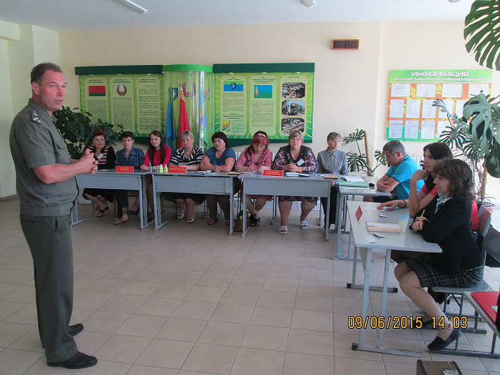 Занятия с расчётом пункта приёма личного состава фото 1