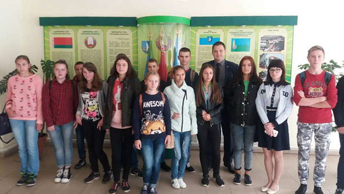 Встреча с первым секретарём БРСМ