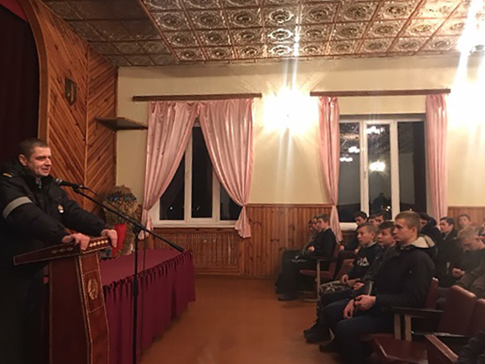 Встреча со старшим участковым инспектором ИДН