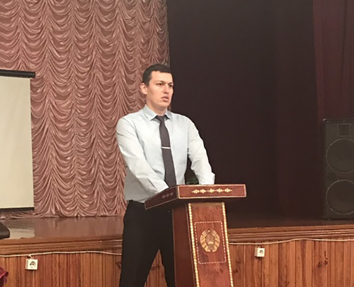 Встреча с заместителем начальника уголовного розыска