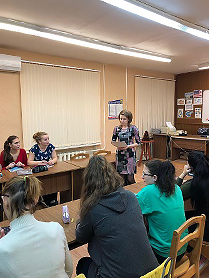 Встреча с психологом Территориального центра социального обслуживания населения