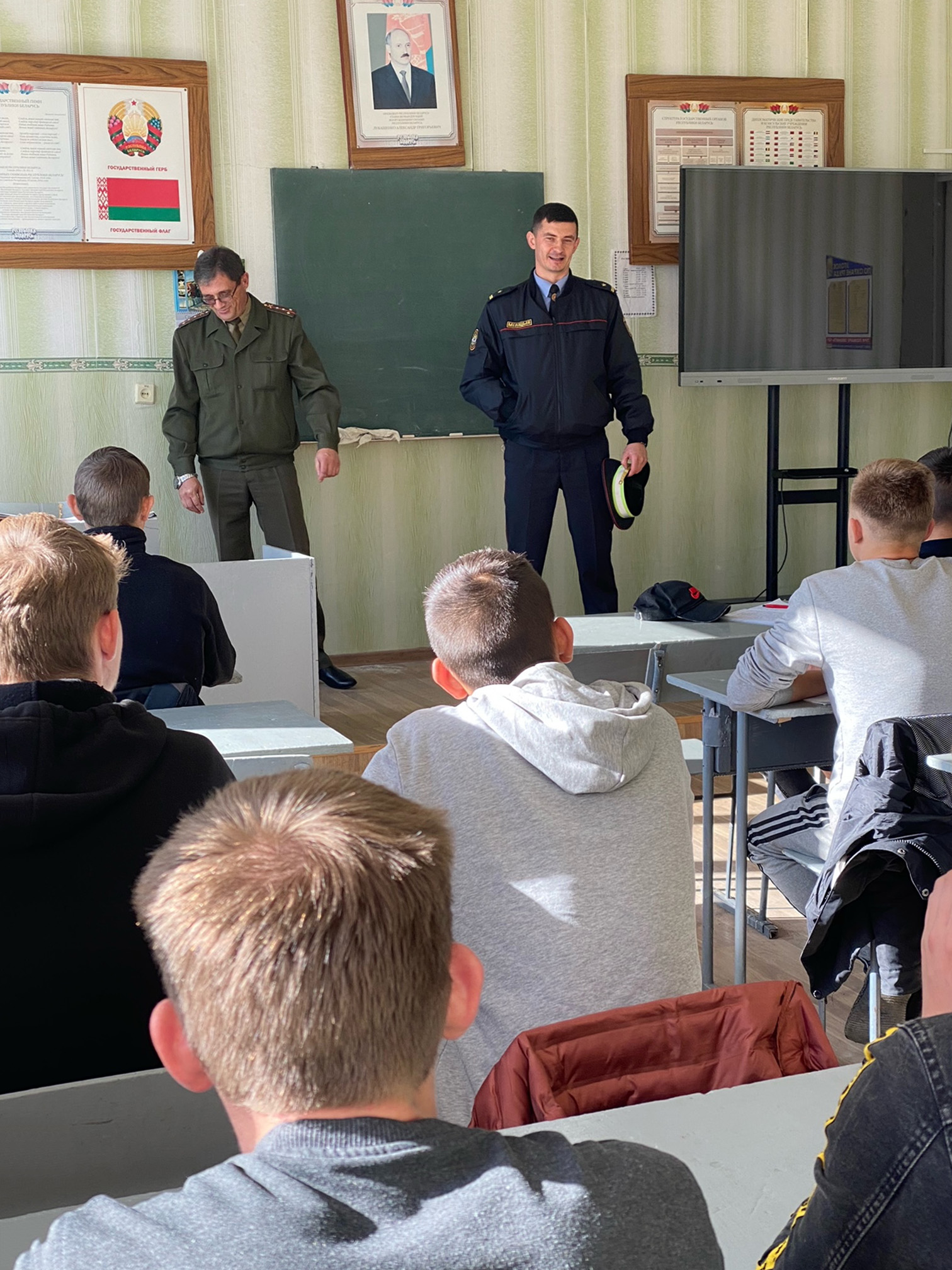 Беседа с начальником ГАИ фото 1