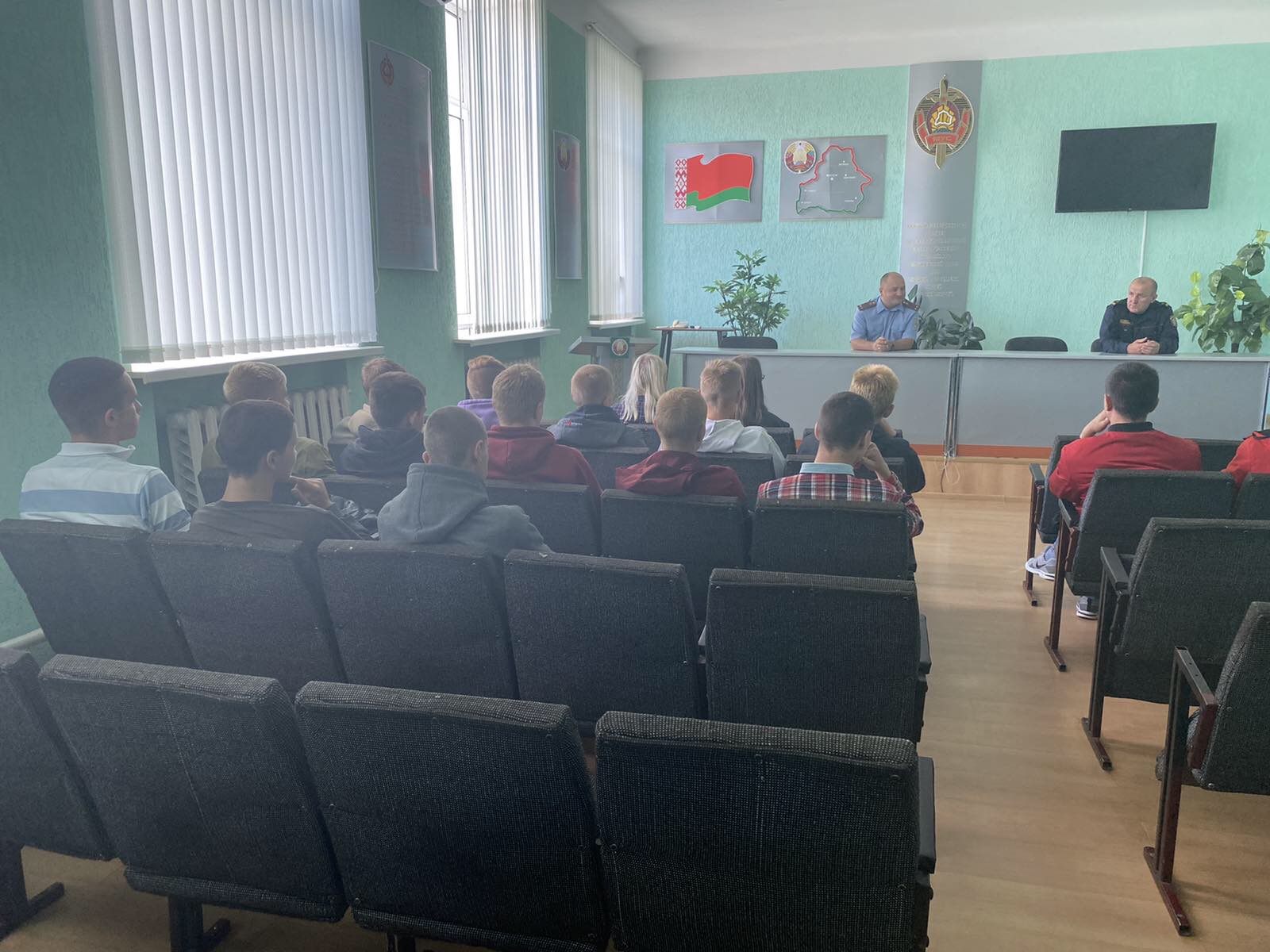 Посещение Столинского РОВД фото 1