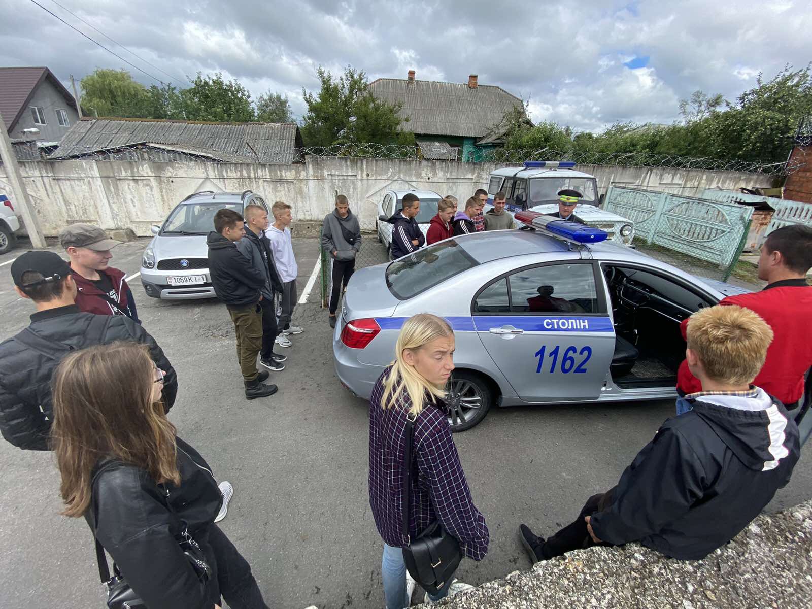 Посещение Столинского РОВД фото 2