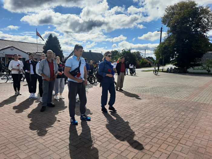 Велопробег, посвящённый Дню единения белорусского народа фото 1