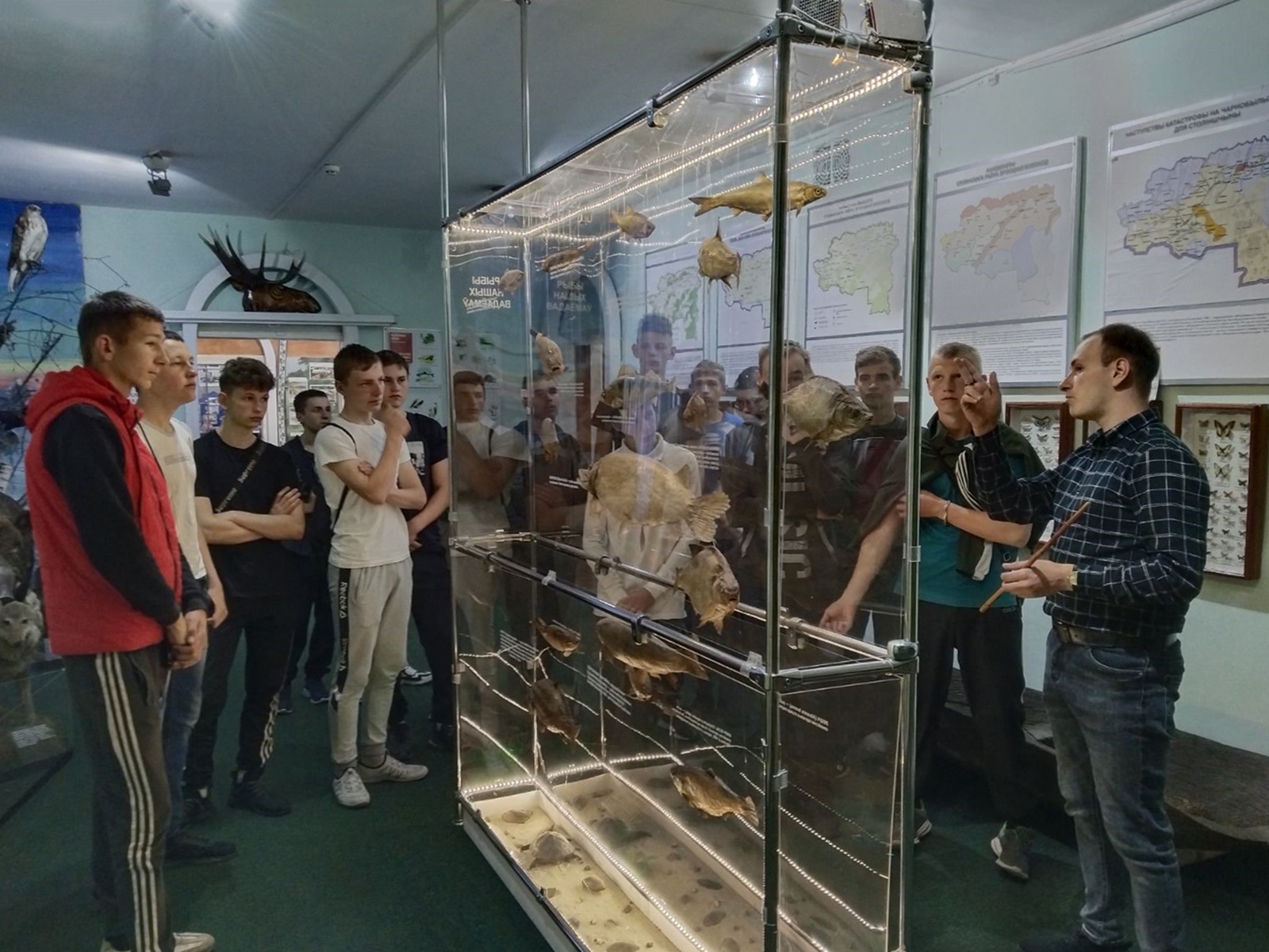 Посещение Столинского районного краеведческого музея фото 1