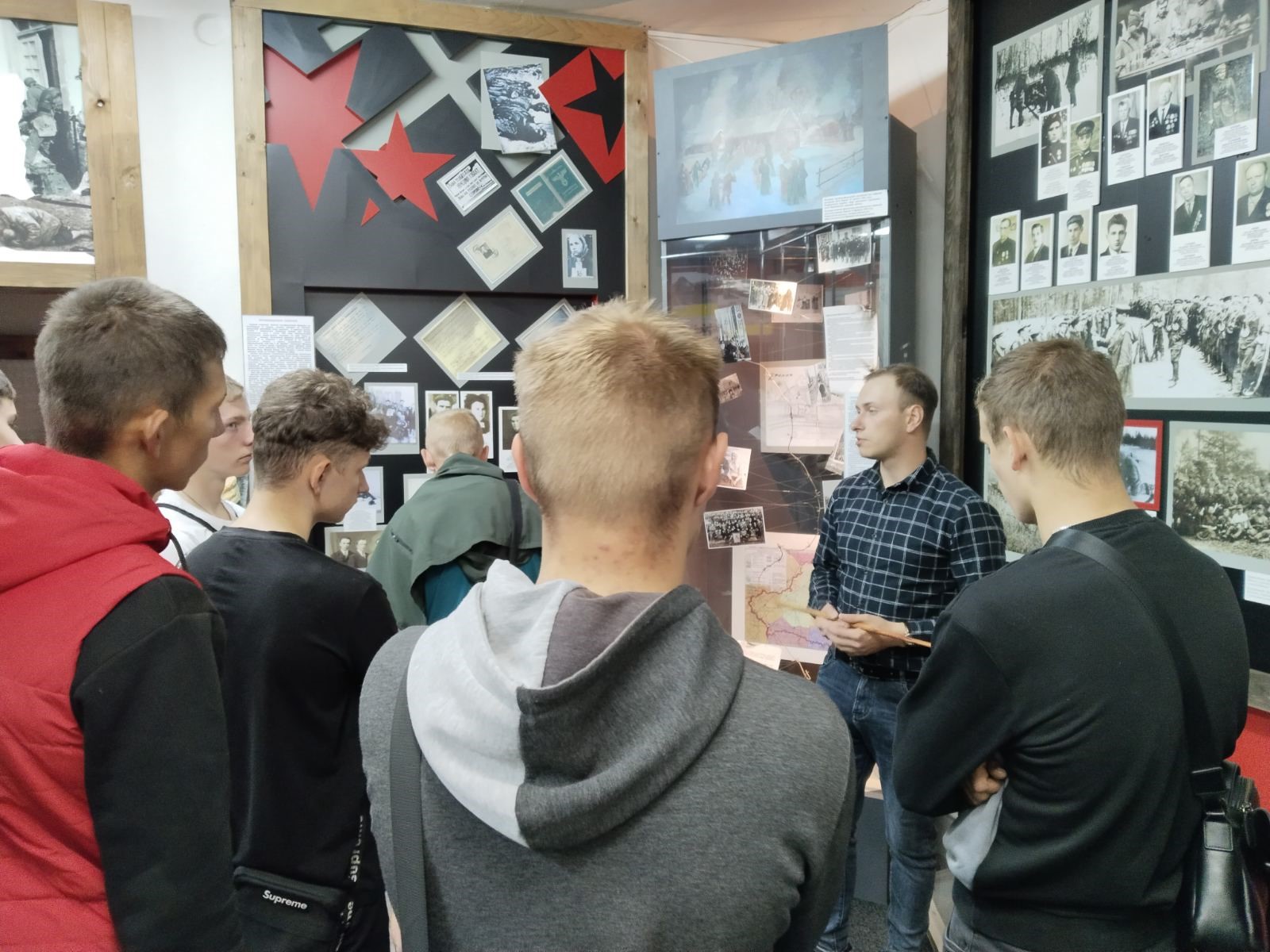 Посещение Столинского районного краеведческого музея фото 3