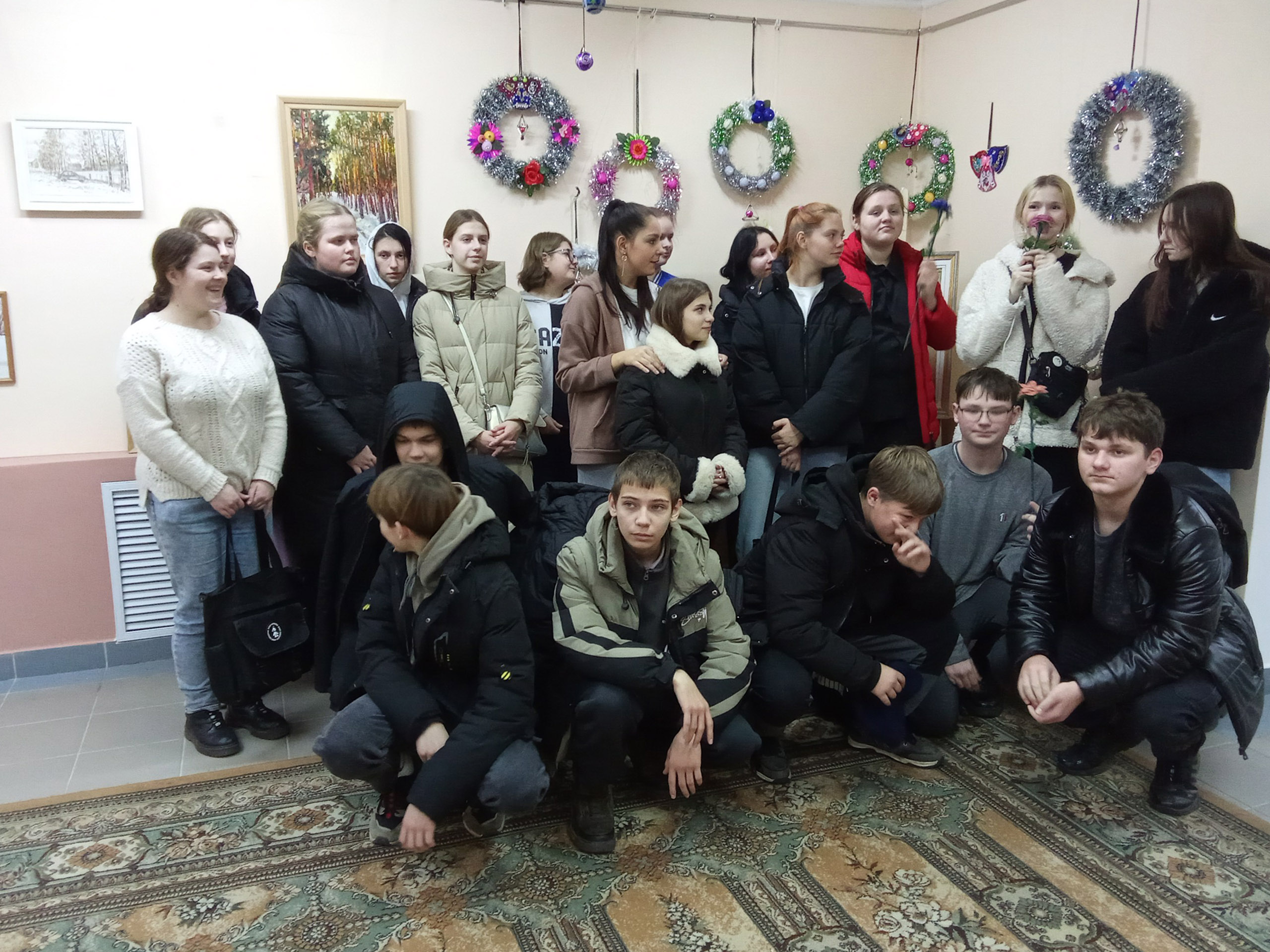 Посещение выставочного зала фото 6