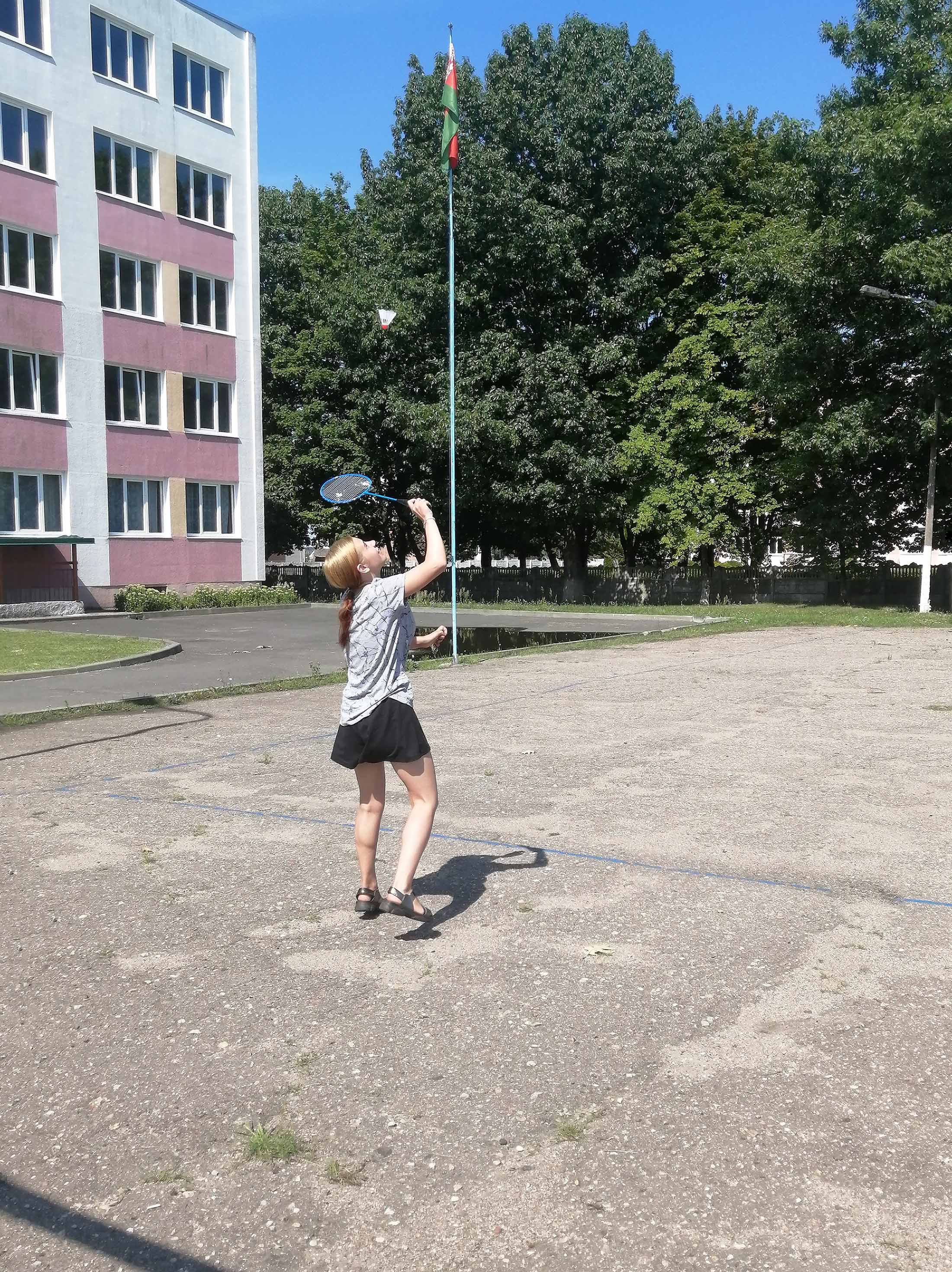 Гульня ў бадмінтон фота 2