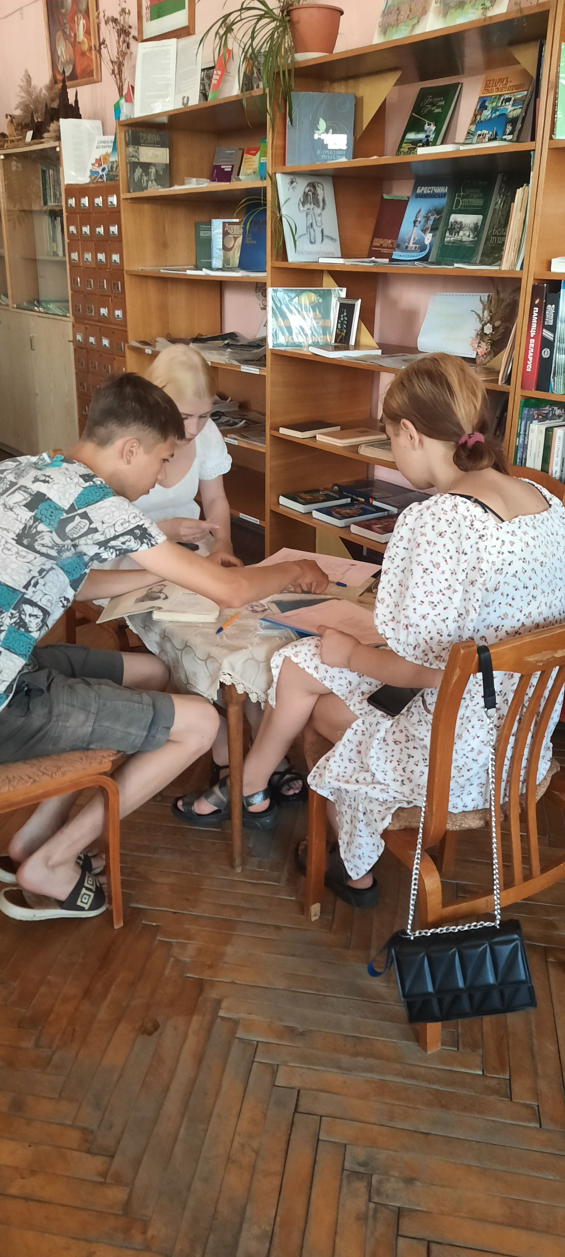 Квэст-гульня Па старонках лірыкі Пушкіна фота 1