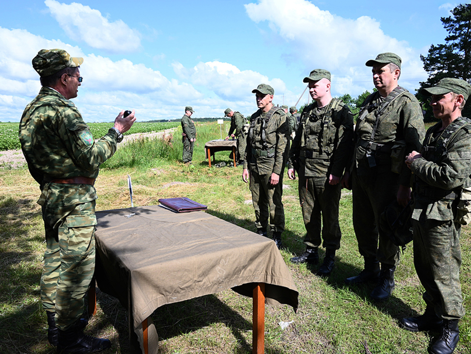 Учения с военнообязанными фото 1