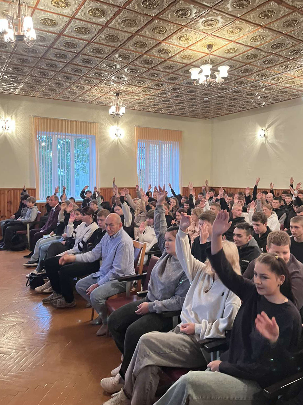 Собрание первокурсников фото 4