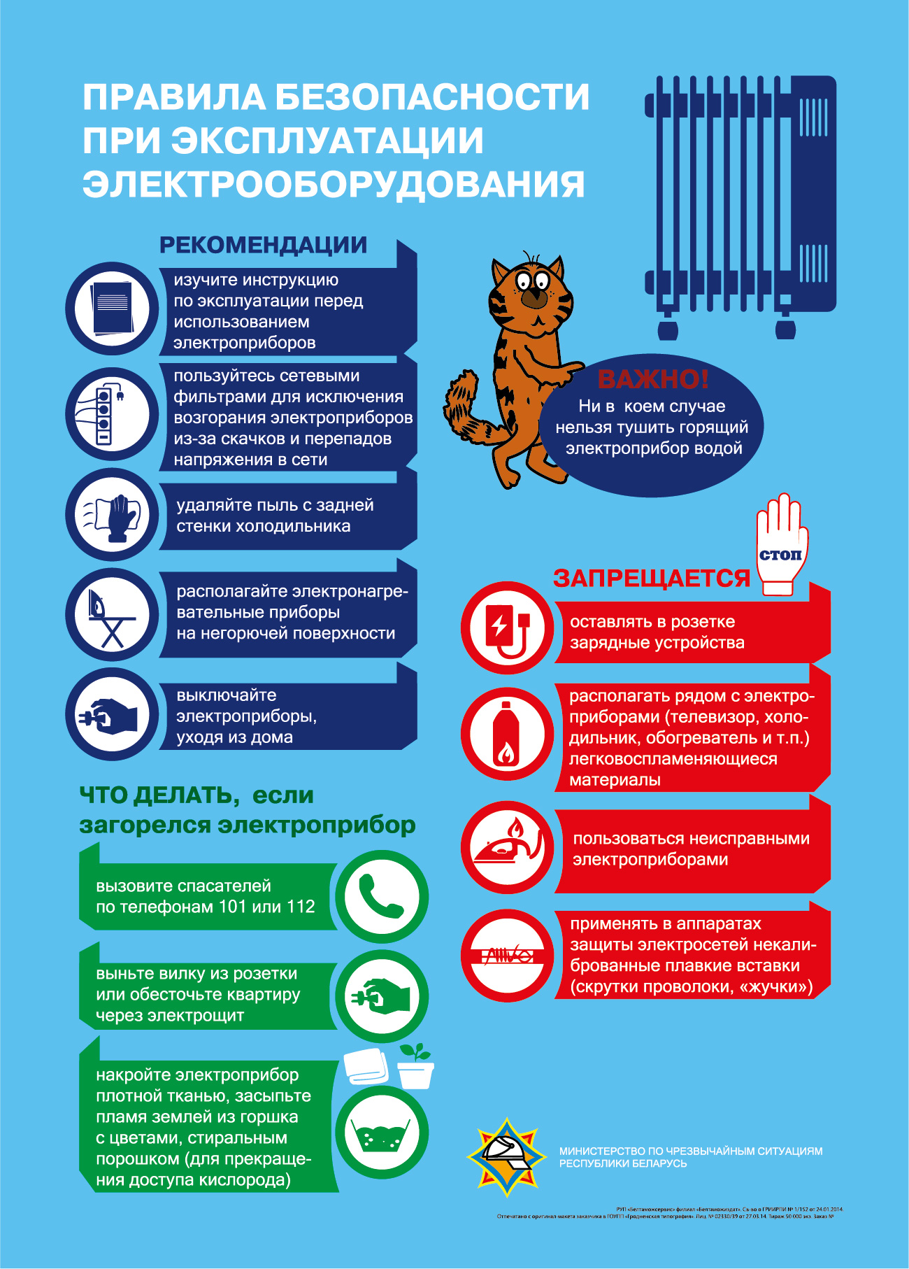 Электрооборудование постер