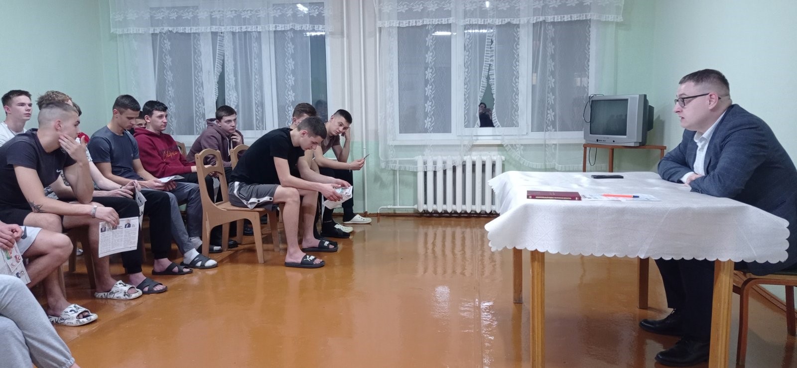 Встреча с первым секретарём