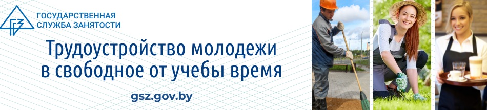 Трудоустройство молодёжи Баннер